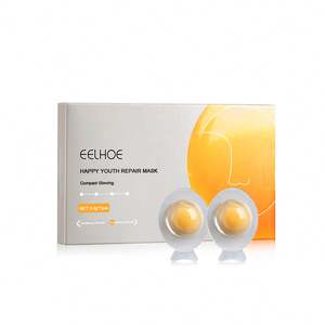 EELHOE, nouveauté, soin du visage raffermissant, <span class=keywords><strong>lifting</strong></span>, éclaircissant et hydratant, <span class=keywords><strong>masque</strong></span> réparateur portable pour <span class=keywords><strong>jeunesse</strong></span> heureuse aux œufs - Product Image 1