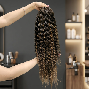 Extensions de cheveux indiens Remy double trame de haute qualité pour tissage, pointes épaisses et aspect premium à prix de gros - Product Image 3