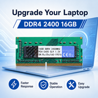 RuiChu DDR4 16GB 2400MHz Module de mémoire RAM pour ordinateur portable PC4-19200 SODIMM 260PIN pour mise à niveau d'ordinateur portable, RAM entièrement compatible