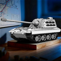 Reobrix 77037 2026 Nuevo MOC City E100 Tanks, Juguete Educativo de Construcción DIY para Niños, Regalo, 1498 Piezas, Juego de Bloques de Construcción