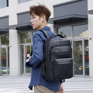 <span class=keywords><strong>Sac</strong></span> en <span class=keywords><strong>cuir</strong></span> PU Super september avec <span class=keywords><strong>sac</strong></span> de charge USB extensible de bonne qualité <span class=keywords><strong>sac</strong></span> à <span class=keywords><strong>dos</strong></span> pour <span class=keywords><strong>ordinateur</strong></span> portable de grande capacité pour hommes femmes - Product Image 5