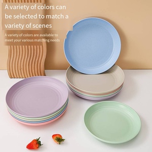 <span class=keywords><strong>Assiette</strong></span> <span class=keywords><strong>de</strong></span> fruits japonaise design moderne en paille <span class=keywords><strong>de</strong></span> blé pour le camping, les collations et les desserts, vente en gros <span class=keywords><strong>de</strong></span> plastique pour Noël - Product Image 4