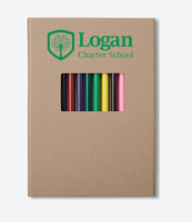 Ensemble de crayons publicitaires personnalisés avec logo, bloc-notes à feuilles amovibles, vente en gros promotionnelle
