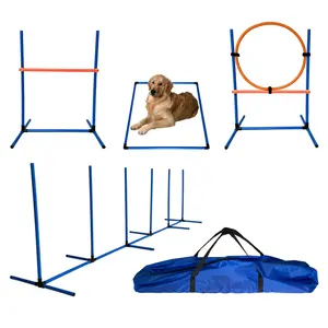 Xin Xing Factory Outlet Sustainable Plastic Dog Agility Jump Hurdle Equipment Pet Training Supplies For Canine Play Exercise