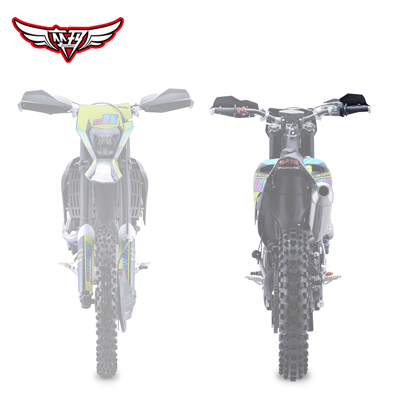 Мотоцикл Zuumav Enduro 2023: 80 км/ч, 4-тактный, электро- и кик-старт