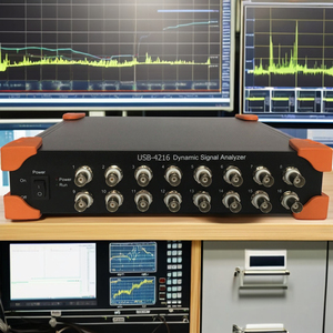 Analyseur de signaux dynamiques Collecteur de données de signaux de vibration jumelé à deux générateurs de signaux - Product Image 6