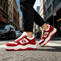 OEM&ODM Sneakers personnalisées de haute qualité, design de logo personnalisé, chaussures en cuir pour hommes, chaussures décontractées, chaussures de sport