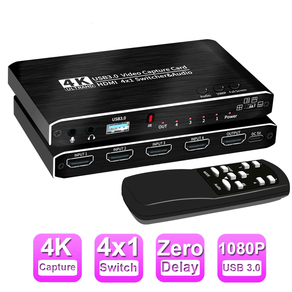 TYPE-C HDMI ビデオキャプチャカードオーディオキャプチャボード4K入力 31bssXpOYPL.jpg