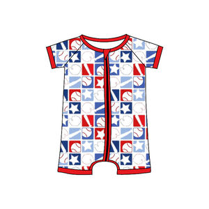 SR3868 RTS Conjunto de mono sin mangas para bebé niña con estampado de carrito de golf verde, venta al por mayor - Product Image 5