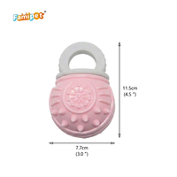 Jouet à mâcher pour chien en TPR, design kettlebell, robuste et durable, distributeur de friandises à alimentation lente, vente en gros du fabricant Famipet