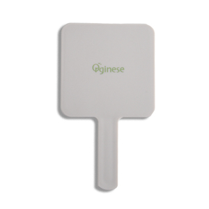 Custom Logo Gray ABS Plastic <b>Compact</b> Handheld Square Single Side Makeup Custom <b>Mirror</b> - Product Image 5