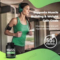 Amaz OEM Clean Label Sports Nutrition Isolate de protéine de lactosérum Poudre de gainage de masse en vrac 50g de protéines pour salle de sport pour adultes