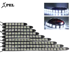 PEL-luces de circulación diurna para coche, barra de luz <span class=keywords><strong>modificada</strong></span>, señal de giro, DRL, serpiente deformable, flexible, nueva - Product Image 1