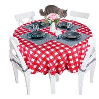Prix direct usine – Nappe plate imprimée en plastique, imperméable, jetable, résistante à l'huile, écologique, robuste, pour usage extérieur, domestique et pique-nique
