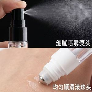 Dual Head Perfume Roller Bottle 10ml Spray And Roll On For Travel Fragrance Dispenser Essential Oil Pump Portable - Product Image 2
