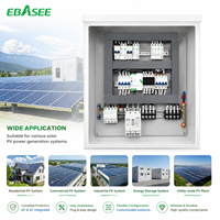 Boîtier de Combinaison Solaire DC AC Personnalisé EBASEE avec ATS (Commutateur de Transfert Automatique) et Solution de Protection PV Intégrée