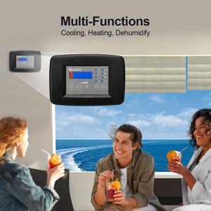 Climatiseur marin autonome Gree pour bateaux, navires, yachts, 12000 Btu, 16000 Btu, R410a, taille compacte - Product Image 6