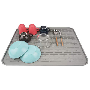 <b>Silicone</b> Kitchen <b>Mat</b> Rectangle Thick Non Slip Waterproof Food Grade For Countertop Use - Product Image 4
