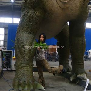 Animal Prehistórico Profesional de Tamaño Mega, Titanosaurus Animatrónico con Sistema Avanzado de Control de Movimiento para Interiores/Exteriores, Centro Comercial - Product Image 5