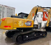 Excavatrice sur chenilles de grande capacité pour l'exportation, modèle similaire SY215 SY245 SanySY235, pour les travaux miniers en grande carrière et la construction routière
