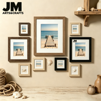 Cadre photo en bois MDF, cadre photo personnalisé avec logo, 4x6, 5x7, 6x8, 8x10, 11x14, A4, 24x36 pouces, affichage mural ou sur table, vente en gros