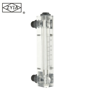 Directo <span class=keywords><strong>de</strong></span> fábrica Personalizable Panel montado Rotámetro Caudalímetro Acero inoxidable Plástico para Gas Aire Agua Líquidos <span class=keywords><strong>Control</strong></span> OEM - Product Image 5