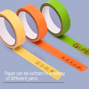 Ruban de masquage en papier kraft pour usage intérieur et extérieur, facile à utiliser, prix usine, ruban de masquage bleu original, fournitures de peinture pour la maison - Product Image 6