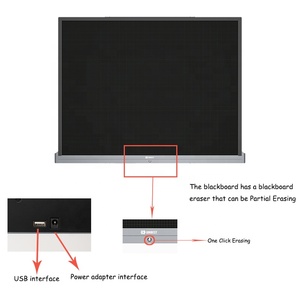 Respetuoso con el medio ambiente Sin consumibles Laboratorio escolar B60P/B65P Eco Smart Digital Blackboard - Product Image 6
