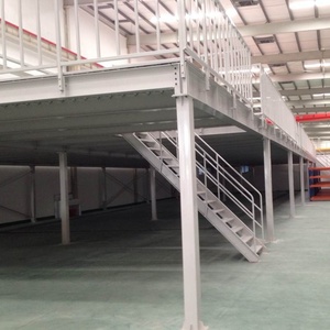 פלטפורמת אחסון רב-מפלסית במחסן, מבנה פלדה בהתאמה אישית במחיר מפעל, בעלת תקן CE/ISO9001,  עמידה במיוחד. - Product Image 4