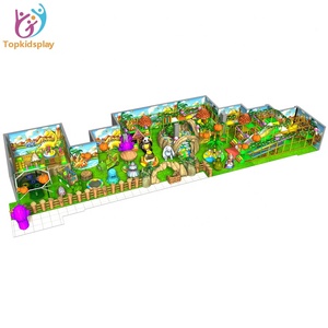 Topkidsplay özel çocuk oyun alanı kapalı oyun alanı ile paslanmaz çelik slaytlar ekipmanları fiyatları - Product Image 4