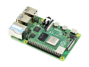 Raspberry pi 4 modelo b 8gb ram, kit de placa de desenvolvimento original feita no reino unido