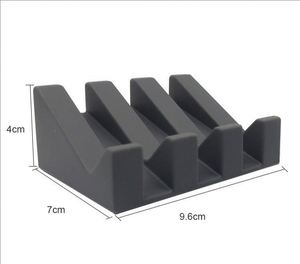 Customized Silicone Soap <b>Storage</b> Box with Drainage Mat Non-Slip Feature OEM ODM Soap Holder Washable <b>Bath</b> & Toilet Supply - Product Image 2