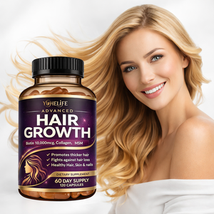 Capsule per <span class=keywords><strong>la</strong></span> Salute di Pelle, Capelli e Unghie all'Ingrosso, Capsule di Collagene per <span class=keywords><strong>la</strong></span> Crescita dei Capelli, Capsule di Biotina per <span class=keywords><strong>la</strong></span> Crescita dei Capelli - Product Image 1