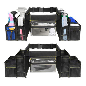 Clean <b>Belt</b> Apron With 15-19 Pockets Adjustable Waist Bag Waterproof <b>Tool</b> Storage For Cleaning Tasks - Product Image 2