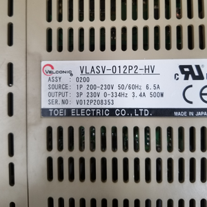 Contrôleur de machine-outil haute tension TOEI VLASV-012P2-HV pour unité AC Velconic, pièce de rechange pour mouvement industriel VLASV-012P2-HV - Product Image 3