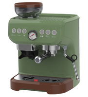 Machine à café manuelle turque semi-automatique pour cappuccino, café en dosettes, café en grains, expresso