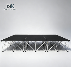 Wholesale Portable Removable Aluminum Alloy <b>Platform</b> <b>Stage</b> Foldable Design Truss Displays Concert Performance Events - Product Image 1