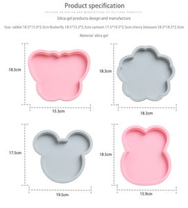 Juego <span class=keywords><strong>de</strong></span> Moldes <span class=keywords><strong>de</strong></span> Silicona para Galletas y Pasteles <span class=keywords><strong>de</strong></span> Venta Caliente del Fabricante Kingwise, Excelente Calidad en Diferentes Formas - Product Image 6