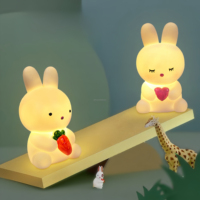 Veilleuse lapin PVC
