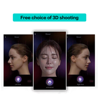 Appareil d'analyse cutanée professionnelle, détecteur de pores, scanner cutané, testeur de peau du visage, analyseur cutané IA, en promotion