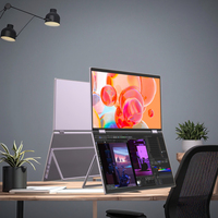 Moniteur portable OEM IPS 16 pouces à double écran avec taux de rafraîchissement de 60Hz pour les jeux