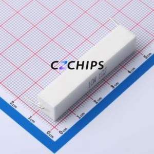 Resistencia de Orificio Pasante SQP10W-1ohm 5%-AM, Componente de Orificio Pasante (THT), Cemento, 1 Ohm, 5%, 750 V - Product Image 1