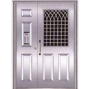 Puerta de Seguridad de Acero, Manual, Antirrobo, Residencial, Exterior, Diseño Contemporáneo - Product Image 4