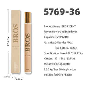 Lovali Original Mini 35 ML Travel Size Fine Fragrance Tube Parfum Corps Spray pour Femme - Product Image 5