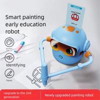 ITTL interactif jouet éducatif dessin Robot illumination enfant Intelligent peinture Robot éducation précoce anglais jouet pour enfants