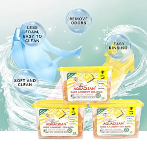 Cápsulas de lavandería de Venta caliente Cápsula de lavado Cápsulas de detergente de lavandería de gel líquido - Product Image 6