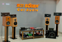 Amplificateur de voiture Suoer CL1500.1D-H 4500 Watts Max Classe D Monoblock avec filtres de croisement 1500W/2000W/3000W/4000W/5000W Puissance de sortie