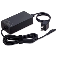 Chargeur d'ordinateur portable de haute qualité 127W pour Microsoft Surface Book 2 Book1 Laptop Studio 2 1 I5 I7 Pro/Laptop/Go/Tablet 15V 8A