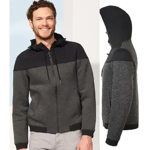 Giacca Unisex Bimateriale Personalizzabile per Merchandising - Product Image 1