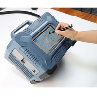 Máquina de Marcado Láser Portátil de Alta Velocidad para Componentes Electrónicos y Embalaje, 20W 30W, Láser de Fibra HFB